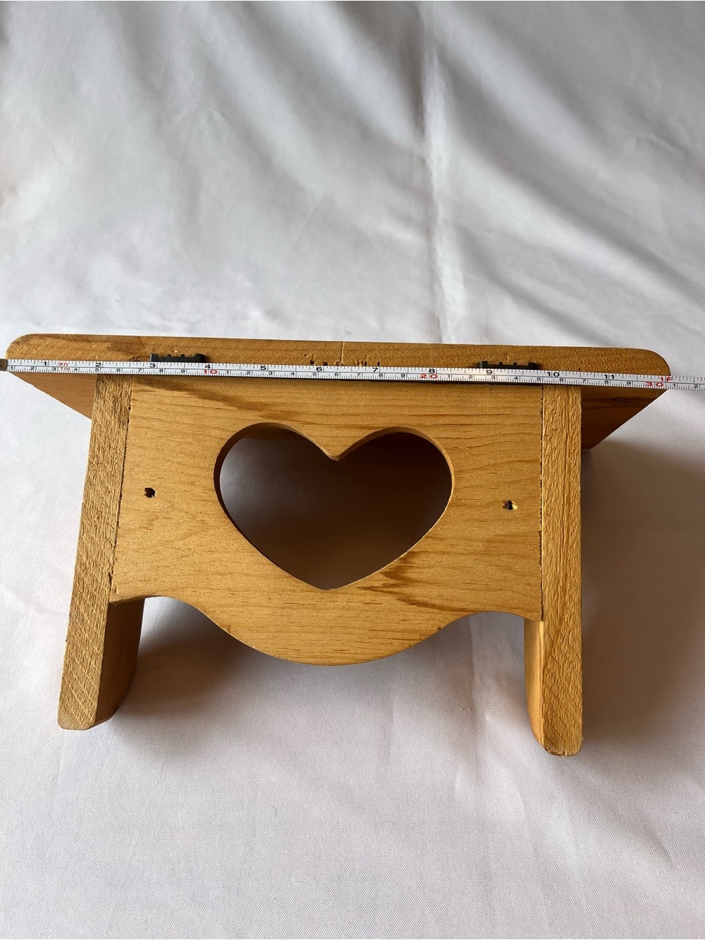 Vintage Wooden Heart Cut Out Shelves 1990s (Set of 2) - Picture 7 of 9